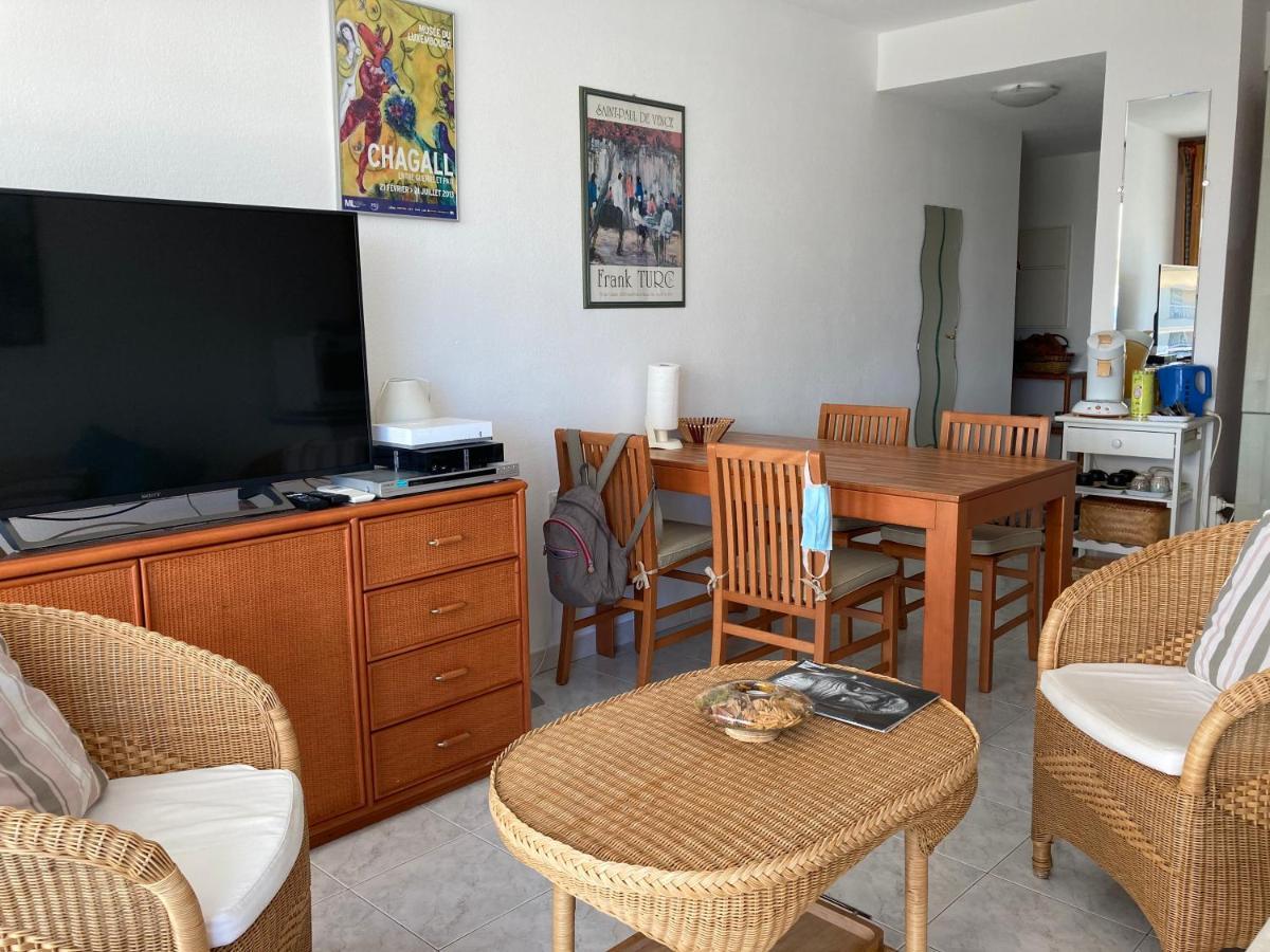 Residence Avec Piscine, Plage A 100 M, Cannes Et Juan Les Pins A 5 Min, Wifi Голф-Жуан Екстериор снимка